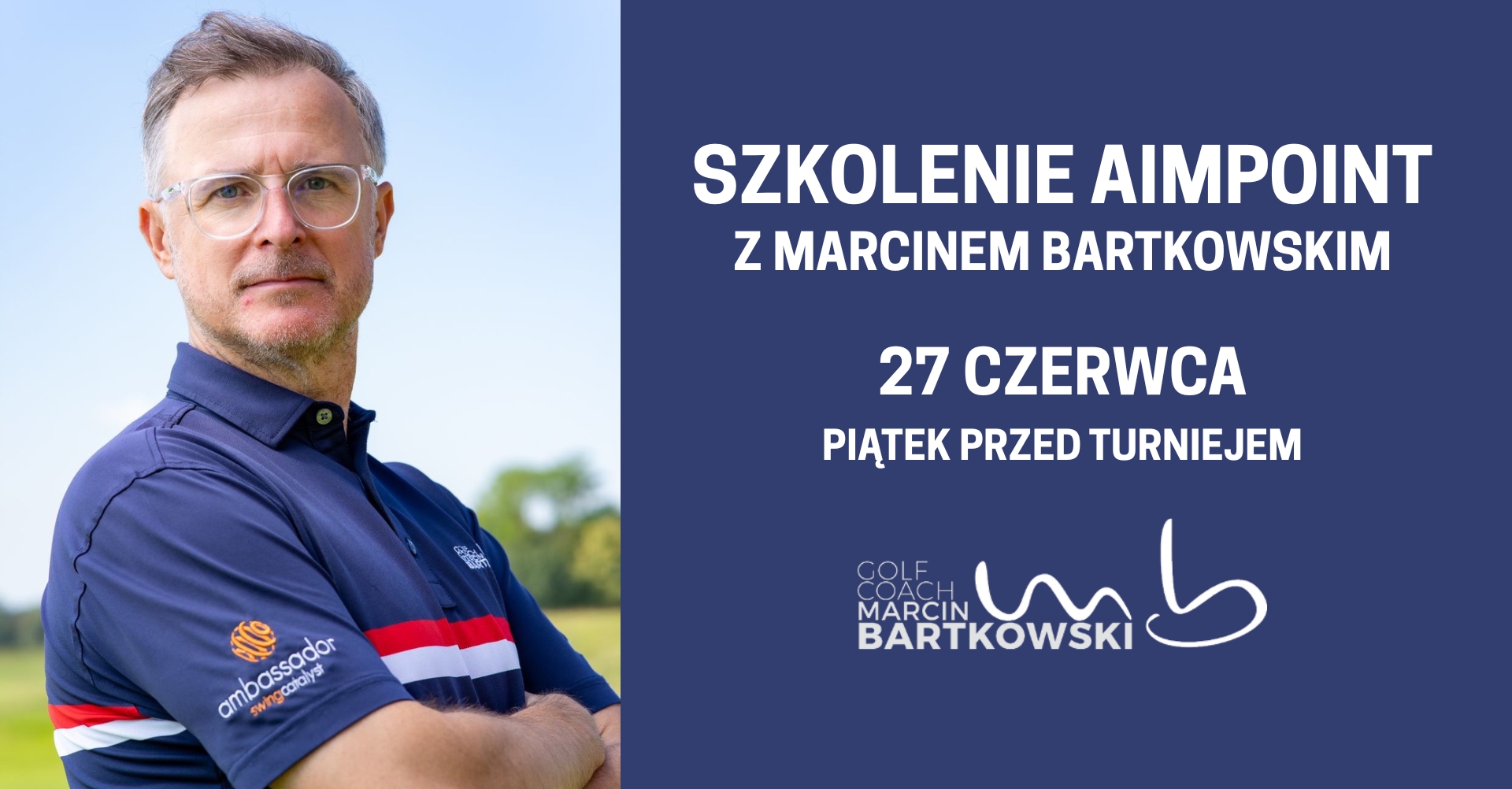Szkolenie AimPoint z Marcinem Bartkowskim w piątek przed turniejem na Mazurach